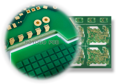 A panel includes 2 different kinds of PCB